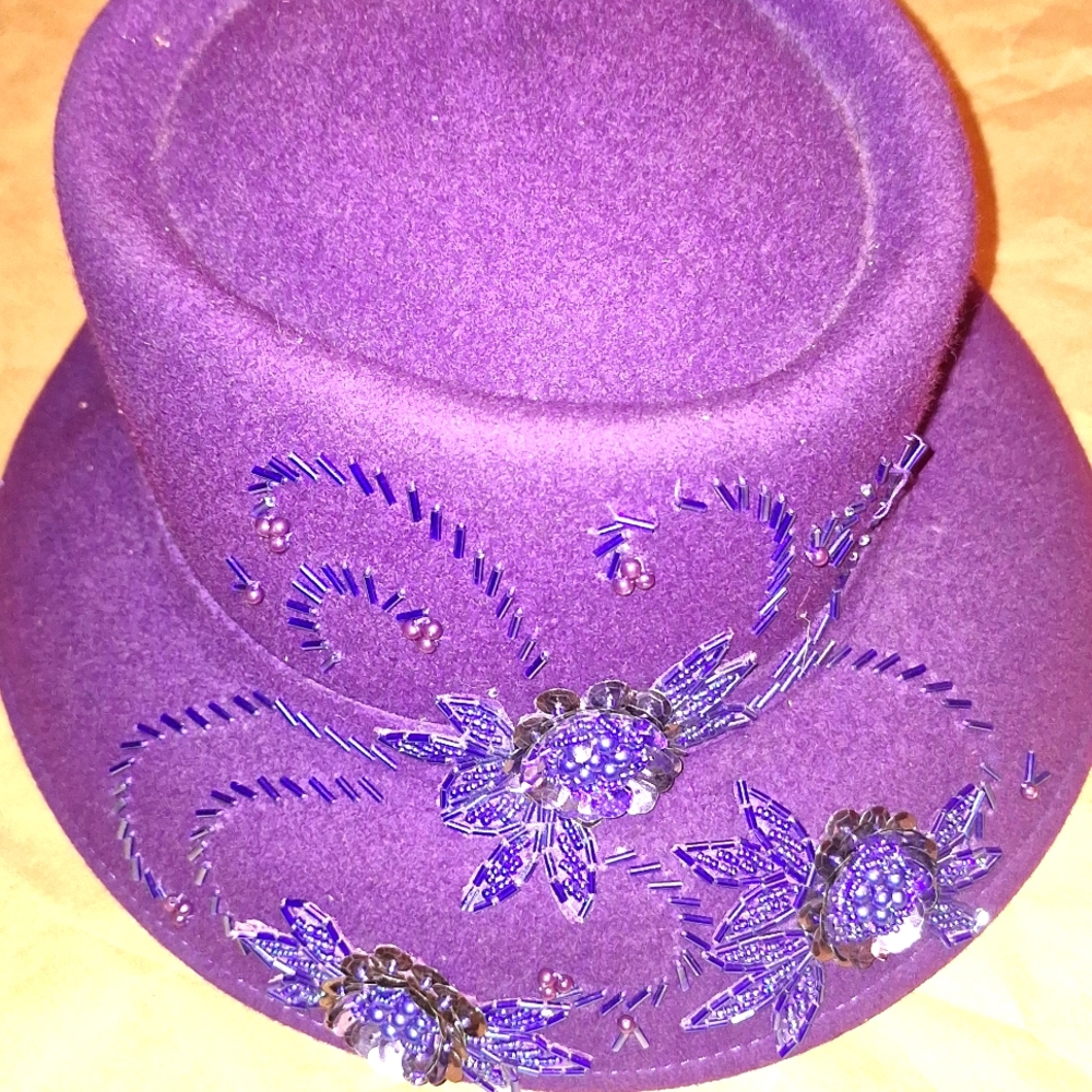 Purple beaded and ready!